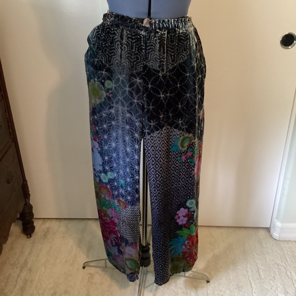 Johnny Was Palazzo Pants size M - Picture 1 of 9
